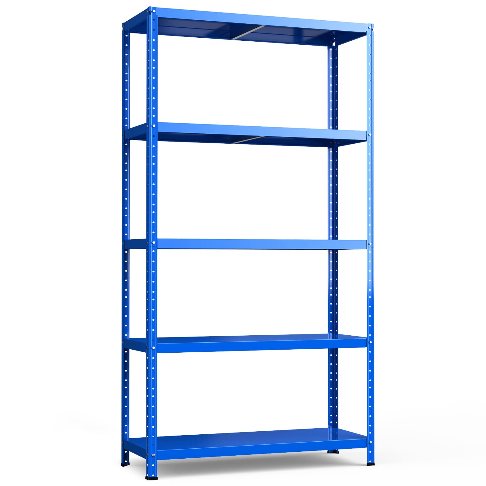 Amazon｜Giantex 5段収納棚 高さ39 x 16 x 74インチ 調節可能な